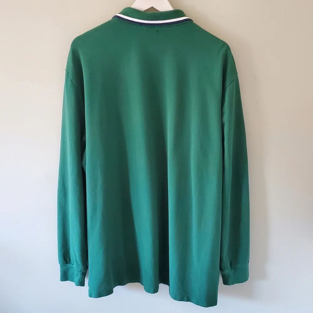 Polo Ralph Lauren XXL Old Money  Equestrian Crest Large Pony Preppy Rugby Polo